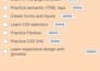 create a responsive website using HTML CSS and javascript